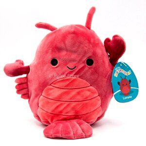 7" Lorono The Red Lobster Squishmallows Plush Toy BNWT/ Jazzwares/ KellyToy